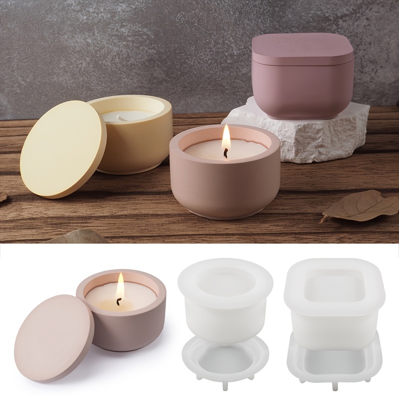 Idli Steamer Mold - 1Set Cetakan Silikon Toples Lilin DIY