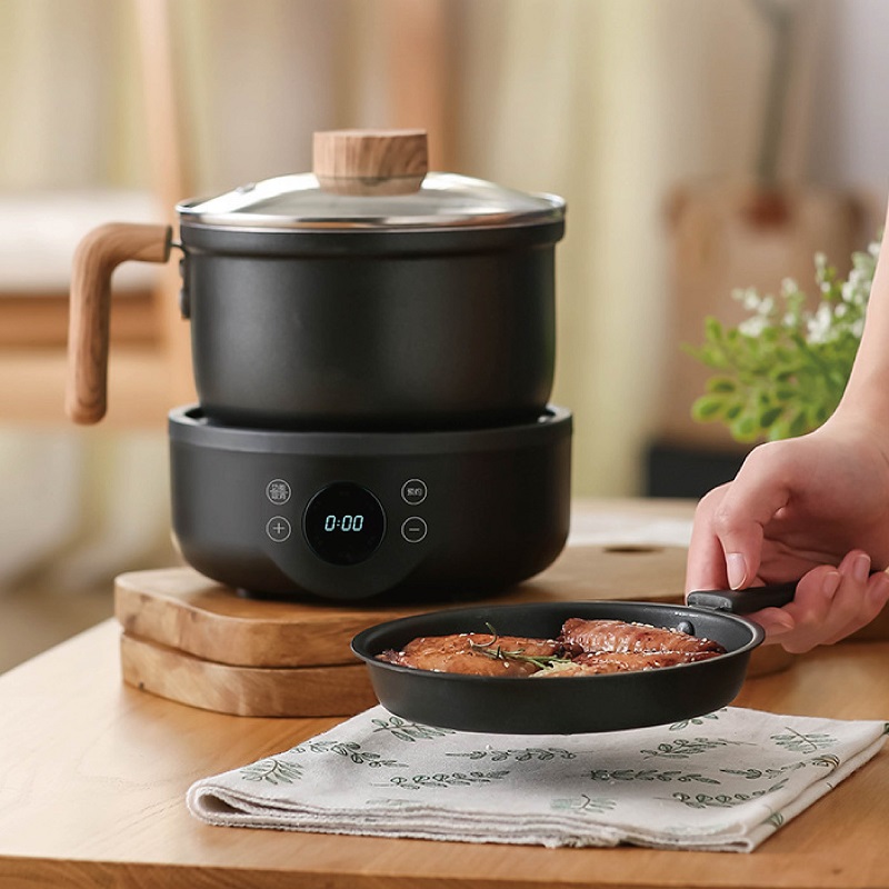 Crepe Pan Nonstick - Panci Masak Listrik Multifungsi 110V/220V, Wajan