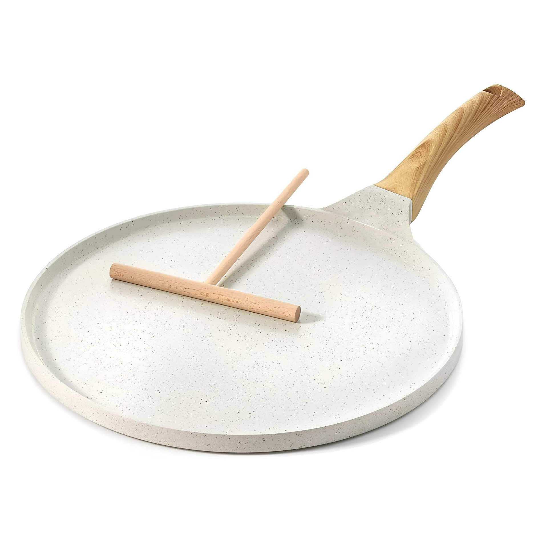 Crepe Pan Nonstick - Wajan Crepe Anti Lengket dari Aluminium