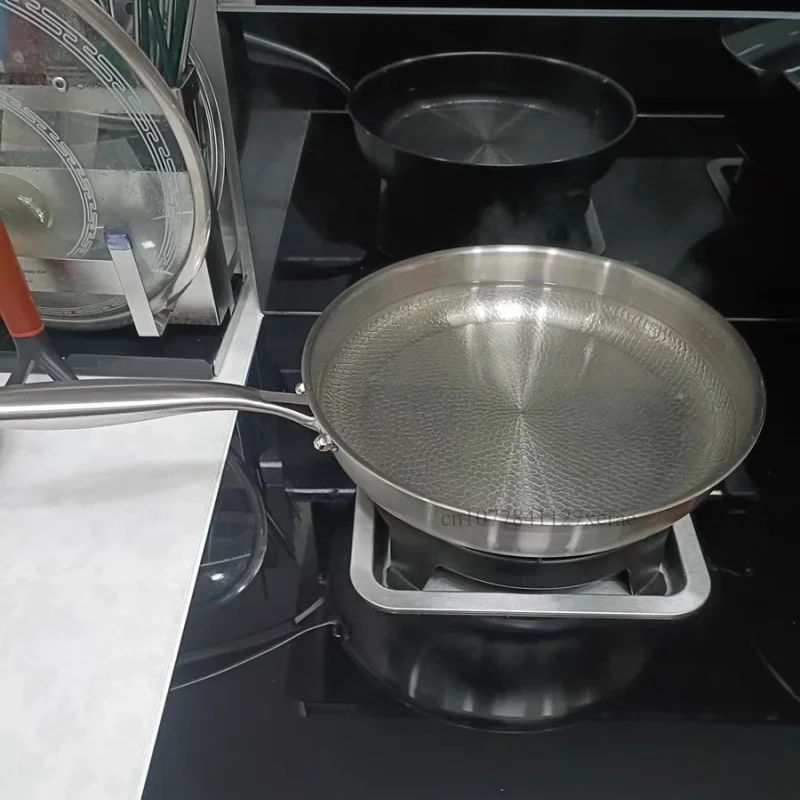 Home Cooking Steak - Wajan Penggorengan Titanium Murni Anti Lengket