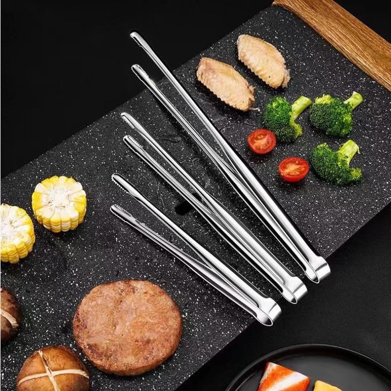 Home Cooking Steak - Penjepit Masak Stainless Steel, Penjepit Makanan