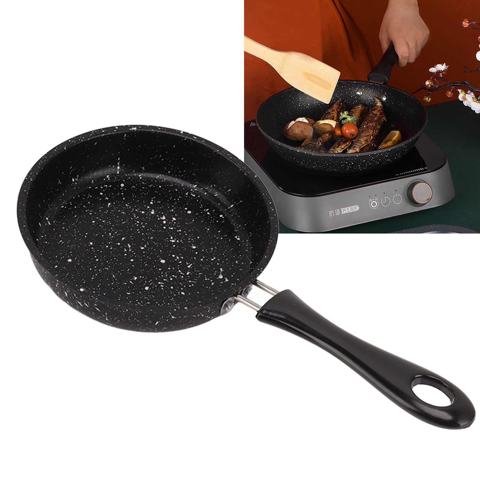 Crepe Pan Nonstick - Wajan Penggorengan Wajan Telur Baja Tahan