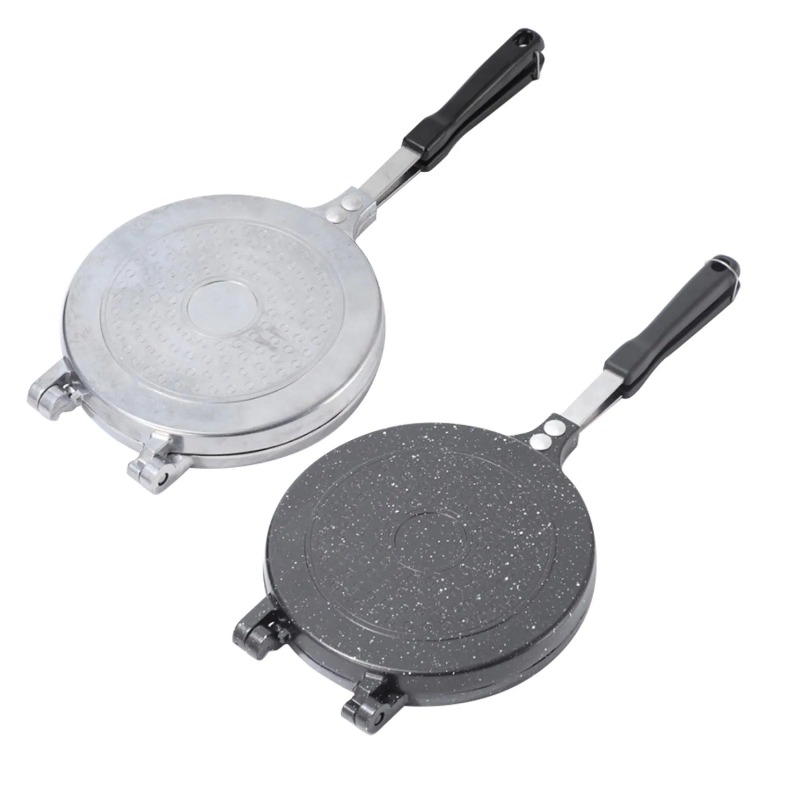 Crepe Pan Nonstick - Wajan Penggorengan Dua Sisi Paduan Aluminium
