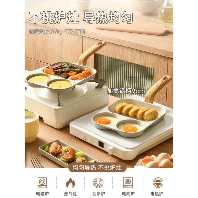 Wajan Sarapan 3-in-1, Wajan An - Home Cooking Steak ulasan dan harga