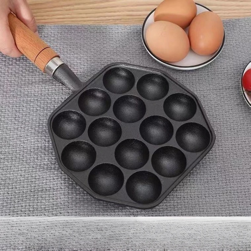 Baking Takoyaki panci hadiah 1 - Takoyaki Pan Cast ulasan dan harga