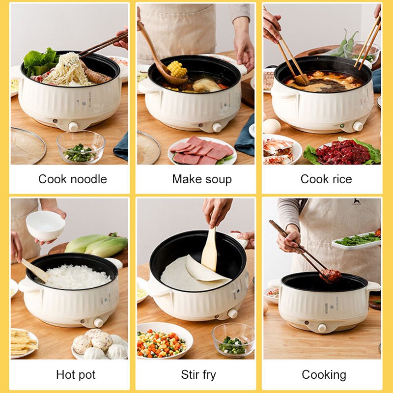 Panci listrik Multi memasak 22 - Crepe Pan Nonstick ulasan dan harga