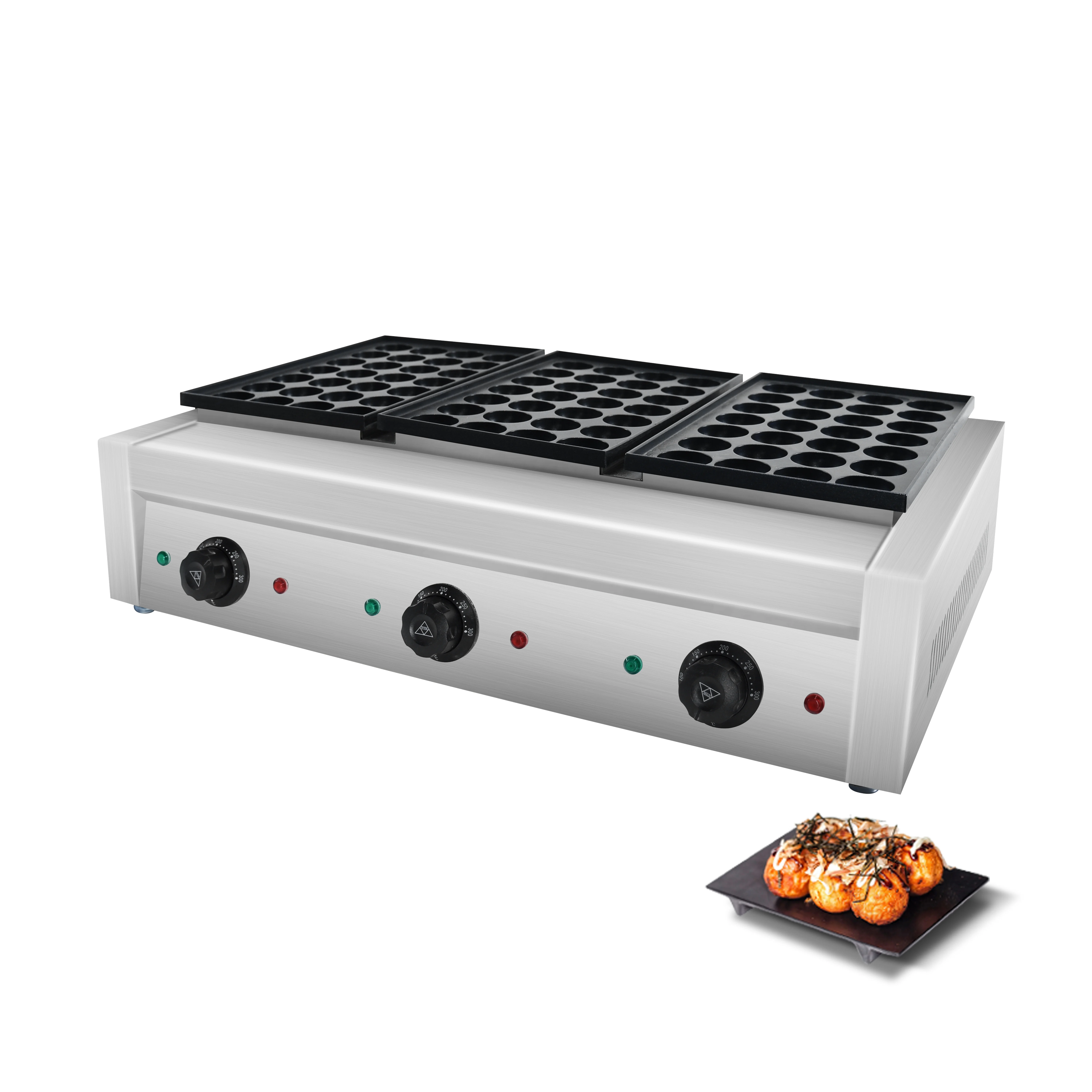 # Mesin Pembuat Bola Pelet Ika - Takoyaki Pan Cast ulasan dan harga