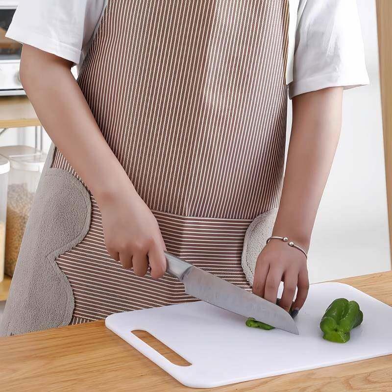 Celemek Kain Oxford Uniseks un - Home Cooking Oil Disposal ulasan dan harga