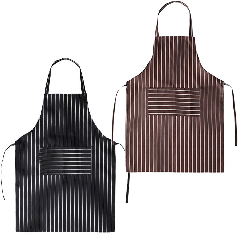 2 Buah Celemek Bergaris Premiu - Home Cooking Host ulasan dan harga