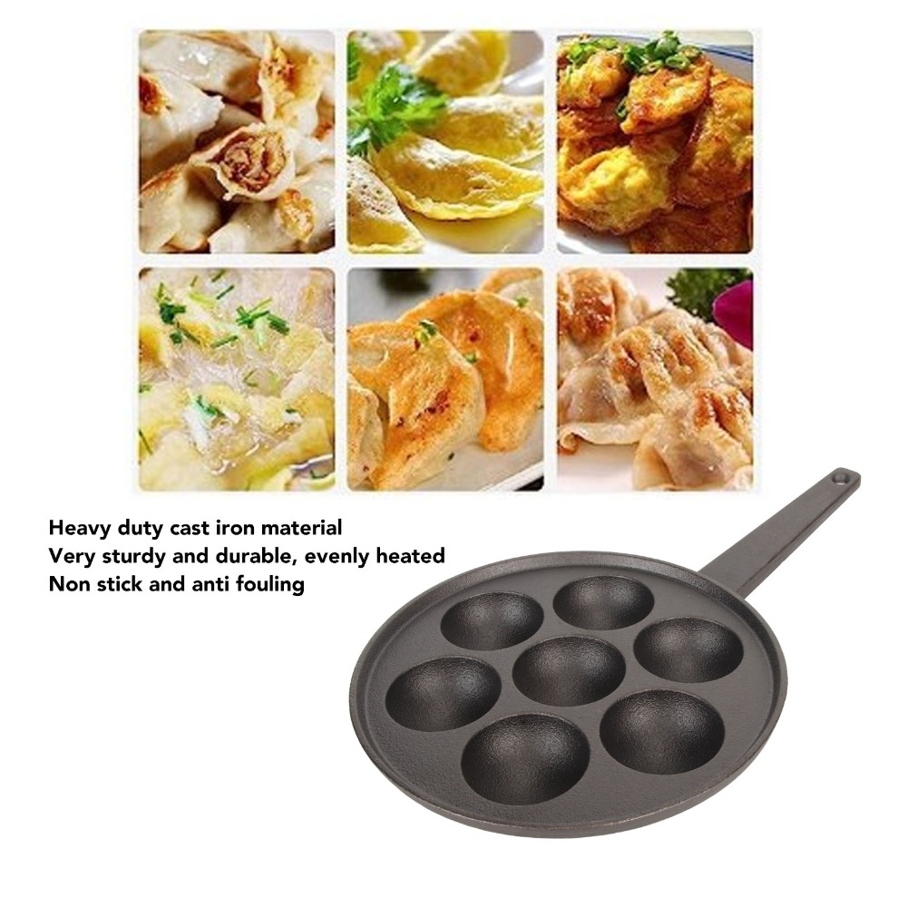 Wajan Takoyaki Besi Cor Diamet - Takoyaki Pan Cast ulasan dan harga