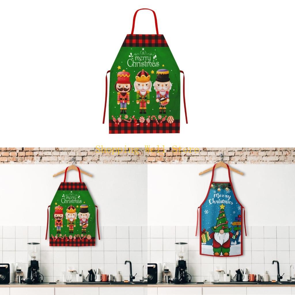 Kx4b Festive Christmas Apron U - Home Cooking Shows ulasan dan harga