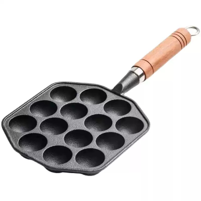 Wajan Telur Anti Lengket dari  - Takoyaki Pan Cast ulasan dan harga