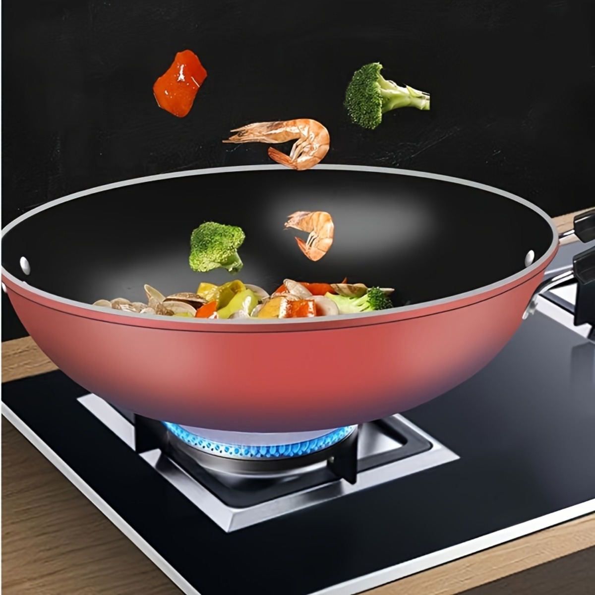 Wajan Penggorengan Anti Lengke - Home Cooking Steak ulasan dan harga