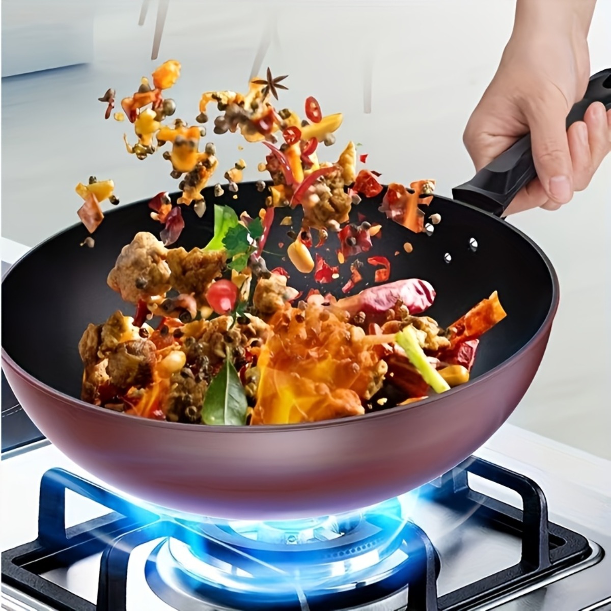 Wajan Penggorengan Anti Lengke - Home Cooking Steak ulasan dan harga