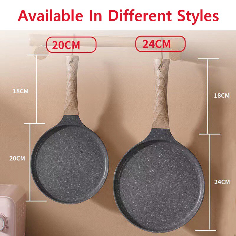 Wajan penggorengan batu Maifan - Crepe Pan Nonstick ulasan dan harga