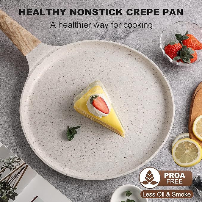 Wajan Crepe Anti Lengket dari  - Crepe Pan Nonstick ulasan dan harga