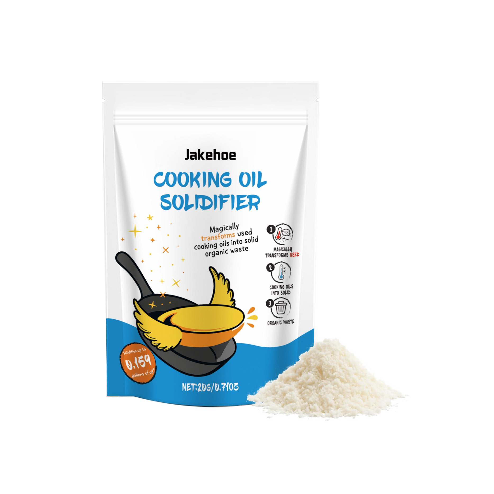 Pengental Minyak Goreng Bubuk  - Home Cooking Oil Disposal ulasan dan harga