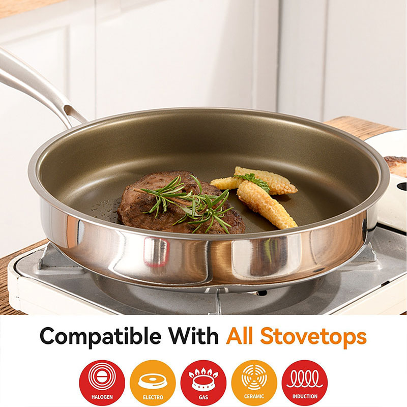 Wajan Penggorengan Titanium An - Crepe Pan Nonstick ulasan dan harga