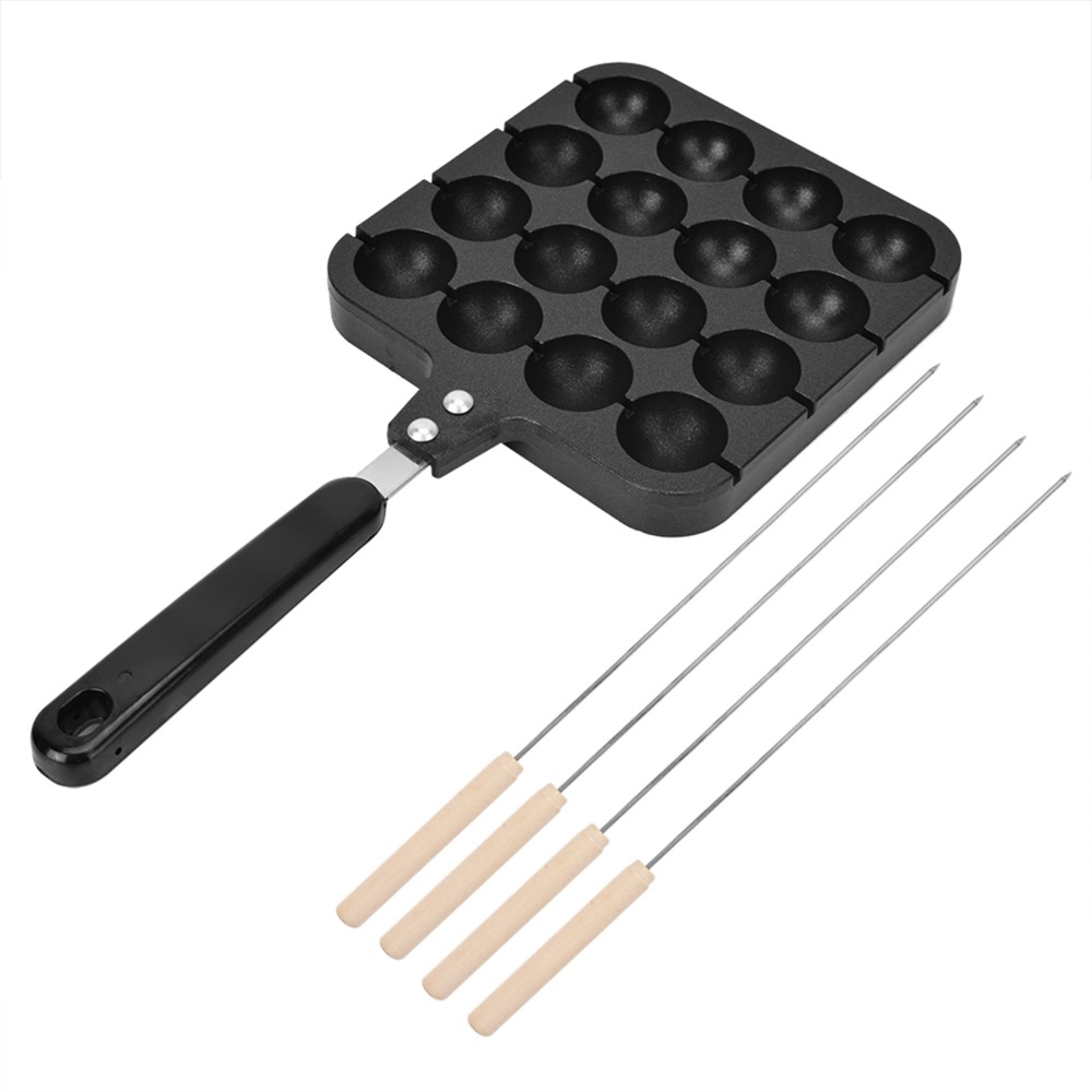 Wajan Panggang Takoyaki Alumin - Takoyaki Pan Cast ulasan dan harga