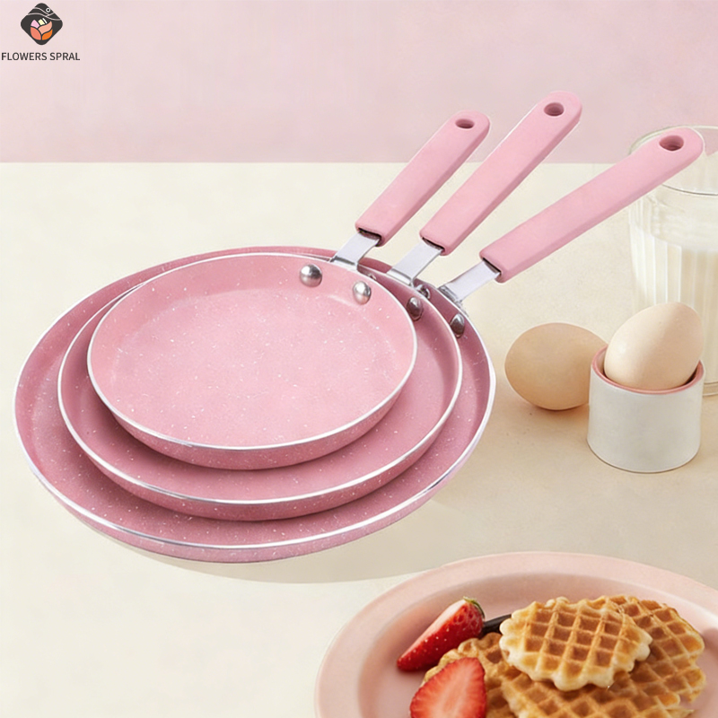1 Wajan Anti Lengket Warna Pin - Crepe Pan Nonstick ulasan dan harga