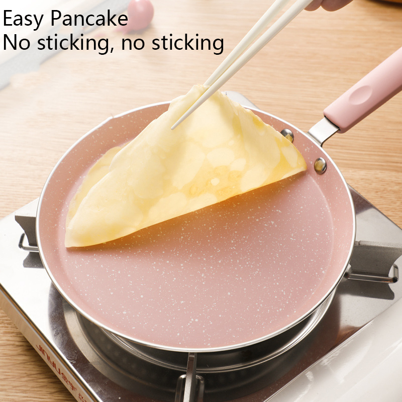 1 Wajan Anti Lengket Warna Pin - Crepe Pan Nonstick ulasan dan harga