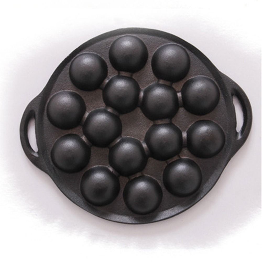Wajan Takoyaki Besi Cor 15 Lub - Takoyaki Pan Cast ulasan dan harga