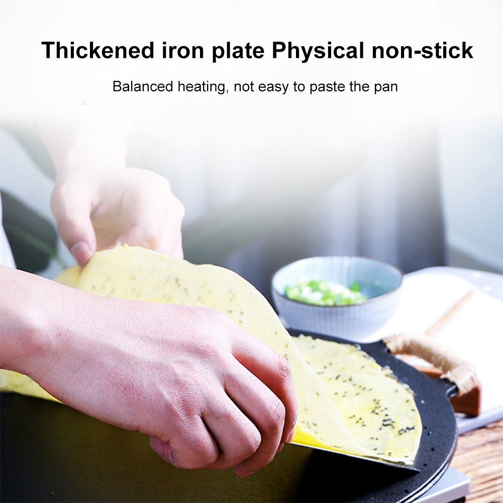Wajan Panggang BBQ Diameter 10 - Crepe Pan Nonstick ulasan dan harga