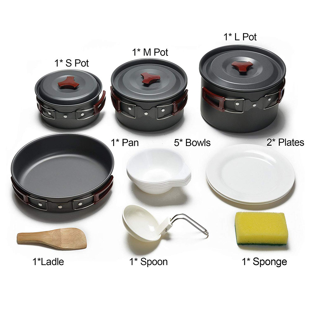 Kit peralatan masak Camping lu - Crepe Pan Nonstick ulasan dan harga