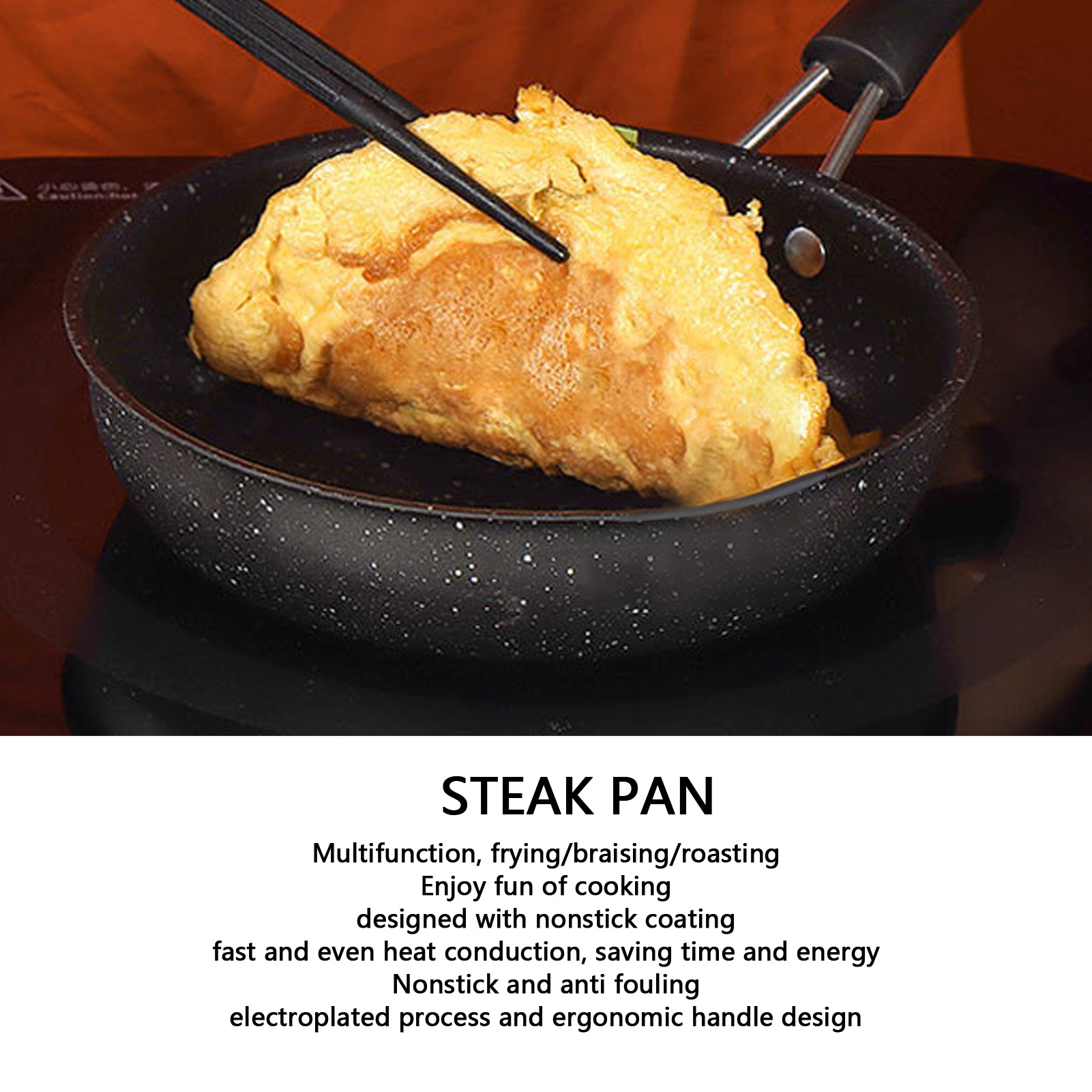 Wajan Penggorengan Wajan Telur - Crepe Pan Nonstick ulasan dan harga