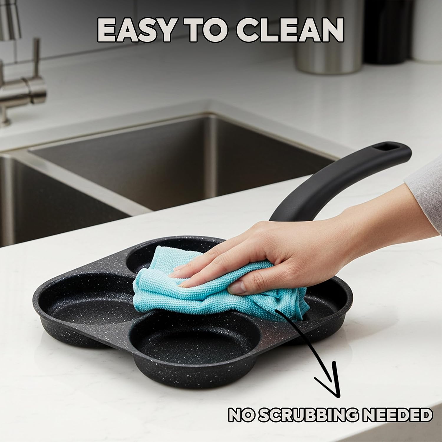Wajan Penggorengan Telur Anti  - Crepe Pan Nonstick ulasan dan harga